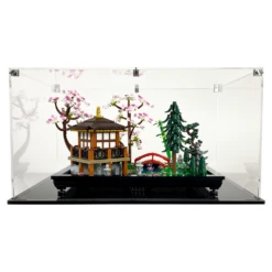 Custom Acrylic Display Case For LEGO Model 10315 - Tranquil Garden (3mm Thick, UV Resistant) 9h X 17w X 12d