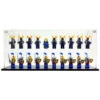 Custom Acrylic Display Case For LEGO Minifigures X 20 (3mm Thick, UV Resistant) 6h X 14w X 2.5d