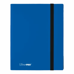 9-Pocket Card Binder For ECLIPSE Easy Shuffle Protector Sleeves -Displaygeek Shop 15144 9pkt ProBinder PacificBlue