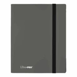 9-Pocket Card Binder For ECLIPSE Easy Shuffle Protector Sleeves -Displaygeek Shop 15153 9pkt ProBinder SmokeGrey