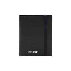 2-Pocket Card Binder For ECLIPSE Easy Shuffle Protector Sleeves -Displaygeek Shop 15364 2Pkt ProBinder Eclipse JetBlack Front 3657f463 4eae 467d aa99 f6e2c914742f