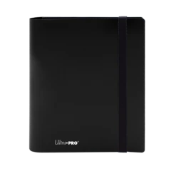 4-Pocket Card Binder For ECLIPSE Easy Shuffle Protector Sleeves -Displaygeek Shop 15376 4Pkt ProBinder Eclipse JetBlack Front f3435231 be9b 4189 9aa6 5db83b14074f