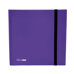 12-Pocket Card Binder For ECLIPSE Easy Shuffle Protector Sleeves 21 12-Pocket Card Binder For ECLIPSE Easy Shuffle Protector Sleeves -Displaygeek Shop 16143 Poly 12Pkt PB Eclipse RoyalPurple