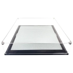Custom Acrylic Display Case For LEGO Base Plate 48x48 (3mm Thick, UV Resistant) 3h X 17w X 17d