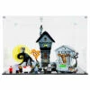 Custom Acrylic Display Case For LEGO Model 21351 - The Nightmare Before Christmas (3mm Thick, UV Resistant) 13.7h X 20w X 12d