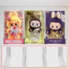 3D Floating Shelf For Labubu Hanging Card Pop Mart Boxes (Shelf Size: 2in High X 3in Deep)