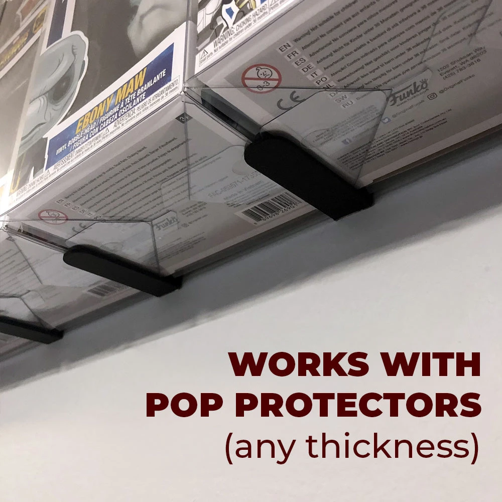 3D Floating Shelf For HMBR Full Size Boxes (Shelf Size: 3in High X 4in Deep) 4 3D Floating Shelf For HMBR Full Size Boxes (Shelf Size: 3in High X 4in Deep) - Image 4