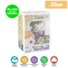 **REPLACED WITH 0.60MM** 4 INCH GLOW IN THE DARK Pop Protectors For Funko (0.50mm Thick, UV & Scratch Resistant) 6.25h X 4.5w X 3.5d