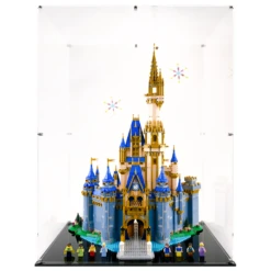 Custom Acrylic Display Case For LEGO Model 43222 - Disney Castle (3mm Thick, UV Resistant) 33h X 25w X 15d