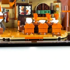 Custom Acrylic Display Case For LEGO Model 43242 - Snow White And The Seven Dwarfs Cottage (3mm Thick, UV Resistant) 9.4h X 18.25w X 10.5d -Displaygeek Shop 43242 display case lego disney snow white and the seven dwarfs cottage studs 0