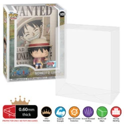 POP VHS & GAME COVERS Pop Protectors For Funko (0.60mm Thick, UV & Scratch Resistant) 8.75h X 7w X 3.25d