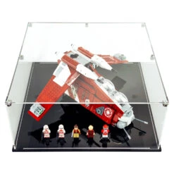 Custom Acrylic Display Case For LEGO Model 75354 - Coruscant Guard Gunship (3mm Thick, UV Resistant) 7h X 16w X 16d