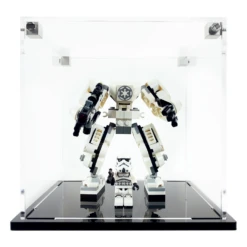 Custom Acrylic Display Case For LEGO Model Star Wars Mechs - Star Wars Mechs (3mm Thick, UV Resistant) 6h X 6w X 5d