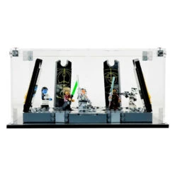 Custom Acrylic Display Case For LEGO Model 75385 - Ahsoka Tano’s Duel On Peridea (3mm Thick, UV Resistant) 5h X 10w X 6.7d