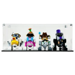 Custom Acrylic Display Case For LEGO Model 75392 - Creative Play Droid Builder (3mm Thick, UV Resistant) 7h X 18w X 5d