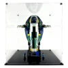 Custom Acrylic Display Case For LEGO Model 75409 - Jango Fett's Firespray-Class Starship (3mm Thick, UV Resistant) 18.25h X 16.75w X 14d