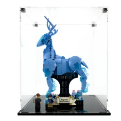 Custom Acrylic Display Case For LEGO Model 76414 - Expecto Patronum (3mm Thick, UV Resistant) 12h X 10w X 7d