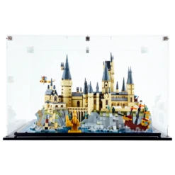 Custom Acrylic Display Case For LEGO Model 76419 - Hogwarts Castle And Grounds (3mm Thick, UV Resistant) 9.5h X 15w X 11.5d