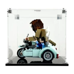 Custom Acrylic Display Case For LEGO Model 76443 - Hagrid & Harry's Motorcycle Ride (3mm Thick, UV Resistant) 7.25h X 7.75w X 6.25d
