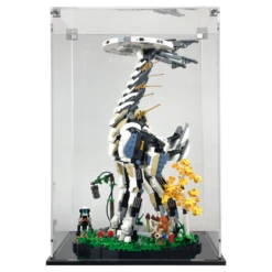 Custom Acrylic Display Case For LEGO Model 76989 - Horizon Forbidden West Tallneck (3mm Thick, UV Resistant) 15h X 10w X 8d