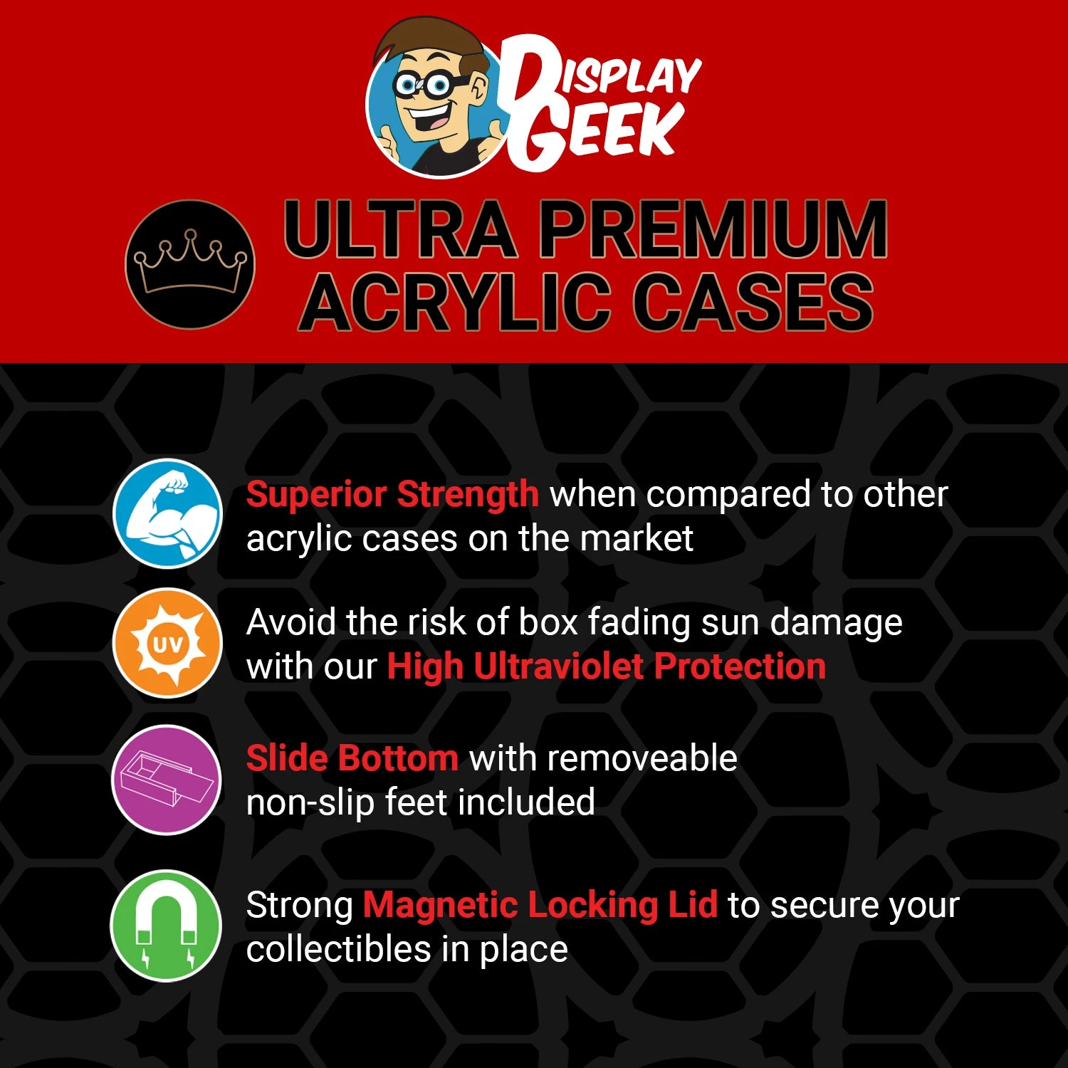 Acrylic Hard Case For DVD, GAME CUBE, Wii, Wii U, XBOX, XBOX 360, PS2 Video Game Box (4mm Thick, UV & Slide Bottom) 7.375h X 4.625w X 0.5d 3 Acrylic Hard Case For DVD, GAME CUBE, Wii, Wii U, XBOX, XBOX 360, PS2 Video Game Box (4mm Thick, UV & Slide Bottom) 7.375h X 4.625w X 0.5d - Image 3