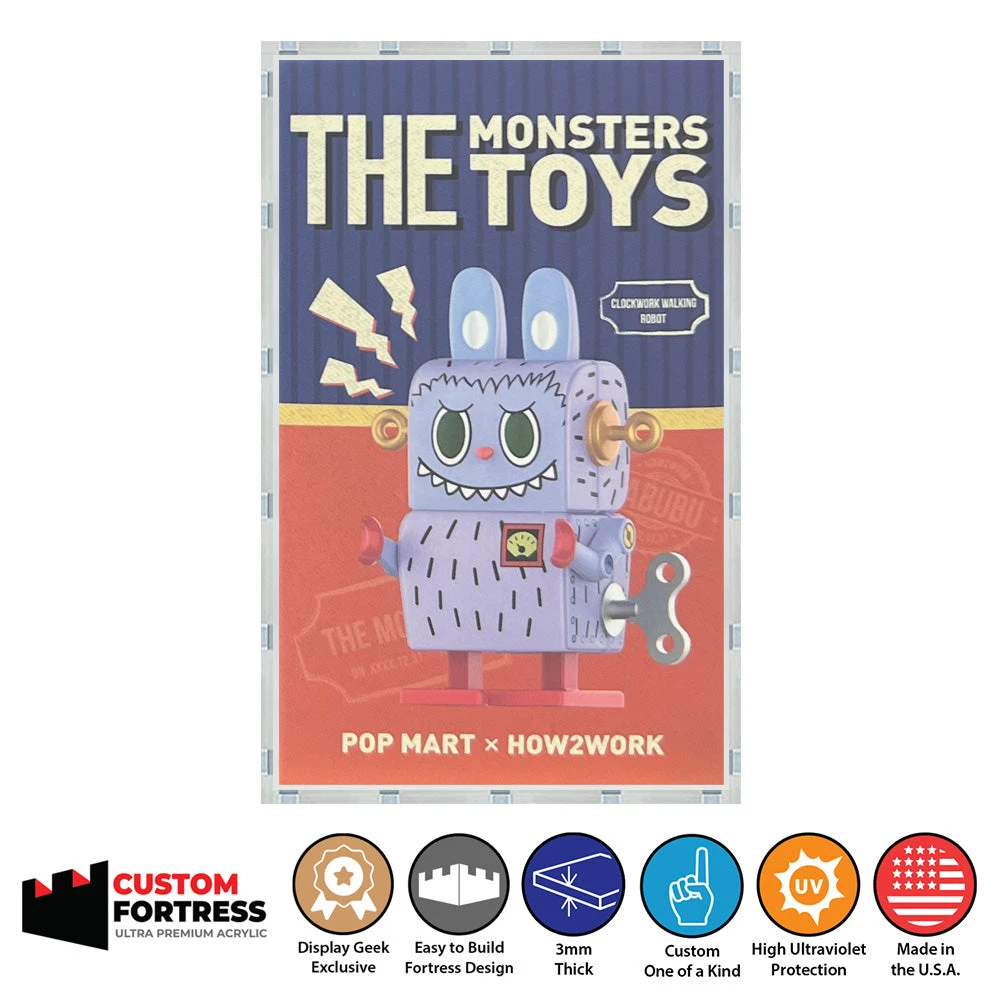 Custom Acrylic Hard Case For THE MONSTERS SPACE ADVENTURES BLIND BOX Pop Mart Box (3mm Thick, UV Resistant) Fits 4h X 2.4w X 2.4d 7 Custom Acrylic Hard Case For THE MONSTERS SPACE ADVENTURES BLIND BOX Pop Mart Box (3mm Thick, UV Resistant) Fits 4h X 2.4w X 2.4d - Image 7