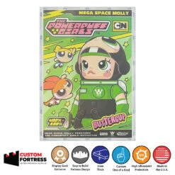 Custom Acrylic Hard Case For MEGA SPACE MOLLY 400% POWERPUFF GIRLS BLOSSOM Pop Mart Figure Box (3mm Thick, UV Resistant) Fits 13.3h X 9.25w X 6.9d 14 Custom Acrylic Hard Case For MEGA SPACE MOLLY 400% POWERPUFF GIRLS BLOSSOM Pop Mart Figure Box (3mm Thick, UV Resistant) Fits 13.3h X 9.25w X 6.9d -Displaygeek Shop Acrylic Hard Case for Pop Mart Space Molly Powerpuff Girls Buttercup 400 Percent Vinyl ABS Toy Figure