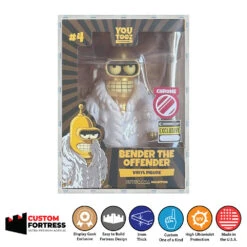 Custom Acrylic Hard Case For YOUTOOZ STANDARD Size Boxes (3mm Thick, UV Resistant) Fits 6.1h X 4.5w X 3.5d