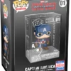 POP! Die-Cast: 01 Marvel, CPT America Exclusive