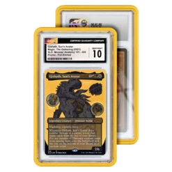 Standard Protective Case For Graded Cards (CGC/CSC) - GradedGuard -Displaygeek Shop CGC Yellow V2