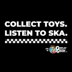 2020 Collect Toys. Listen To Ska. Display Geek - Short-Sleeve Unisex T-Shirt