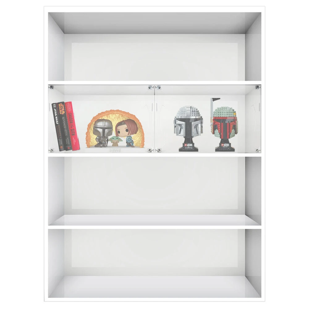 Custom Acrylic Solution For IKEA® BILLY STANDARD 80cm Wide Bookcase (3mm Thick, UV Resistant) 1 Custom Acrylic Solution For IKEA® BILLY STANDARD 80cm Wide Bookcase (3mm Thick, UV Resistant)