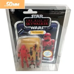 KENNER STAR WARS CARD BACK Protectors For Action Figures (0.50mm Thick)