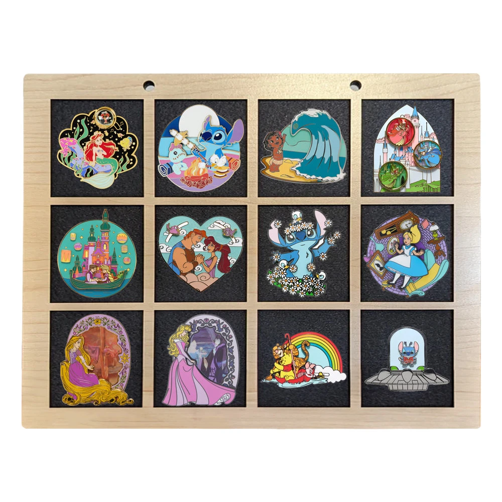 Enamel Pin Display (3" Wide X 3" High Slots) Fits Standard Pins (Choose Color And Size) 6 Enamel Pin Display (3" Wide X 3" High Slots) Fits Standard Pins (Choose Color And Size) - Image 6