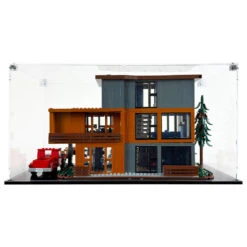 Custom Acrylic Display Case For LEGO Model 21354 - Twilight The Cullen House (3mm Thick, UV Resistant) 9.25h X 18w X 9d 16 Custom Acrylic Display Case For LEGO Model 21354 - Twilight The Cullen House (3mm Thick, UV Resistant) 9.25h X 18w X 9d -Displaygeek Shop Display Case for LEGO 21354 Ideas Twilight The Cullen House Back