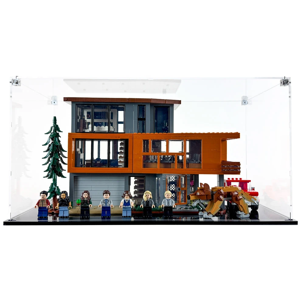 Custom Acrylic Display Case For LEGO Model 21354 - Twilight The Cullen House (3mm Thick, UV Resistant) 9.25h X 18w X 9d 1 Custom Acrylic Display Case For LEGO Model 21354 - Twilight The Cullen House (3mm Thick, UV Resistant) 9.25h X 18w X 9d