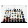 Custom Acrylic Display Case For LEGO Minifigures X 32 (3mm Thick, UV Resistant) 6.5h X 9.5w X 6d