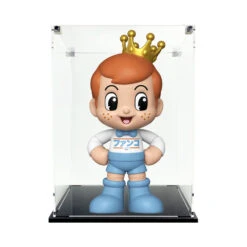 Custom Acrylic Display Case For JUMBO CHAN FIGURE Funko Grail Out Of Box Figure Only (3mm Thick, UV Resistant)