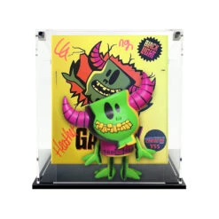 Custom Acrylic Display Case For GASTLEY COMBO Mischief Toys Box And Figure Together (3mm Thick, UV Resistant)