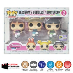 Custom Acrylic Hard Case For 3 PACK STANDARD Funko Pop Grail Boxes (3mm Thick, UV Resistant) Fits 6.25h X 9w X 3.5d