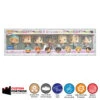 Custom Acrylic Hard Case For 7 PACK BTS LONG Funko Pop Grail Boxes (3mm Thick, UV Resistant) Fits 6.5h X 23w X 3.5d