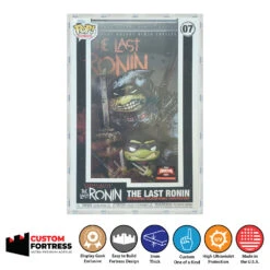 Custom Acrylic Hard Case For POP COMIC COVERS LAST RONIN #07 Funko Pop Grail Boxes (3mm Thick, UV Resistant) Fits 11h X 7.125w X 3.4d