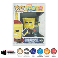 Custom Acrylic Hard Case For POP PREMIUM Funko Pop Grail Boxes (3mm Thick, UV Resistant) Fits 7.25h X 5.5w X 4.5d