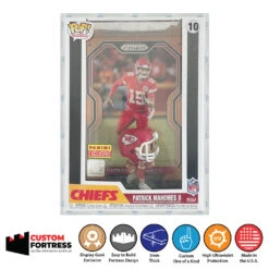 Custom Acrylic Hard Case For POP TRADING CARDS Funko Pop Grail Boxes (3mm Thick, UV Resistant) Fits 11.25h X 8w X 3.25d