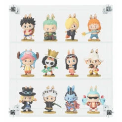 Custom Acrylic Wall Mount Display For POP MART LABUBU Mini Blind Box Figures (3mm Thick, UV Resistant) 13h X 13w X 4d