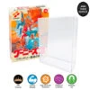 Acrylic Hard Case For FAMICOM Video Game Box (4mm Thick, UV & Slide Bottom)