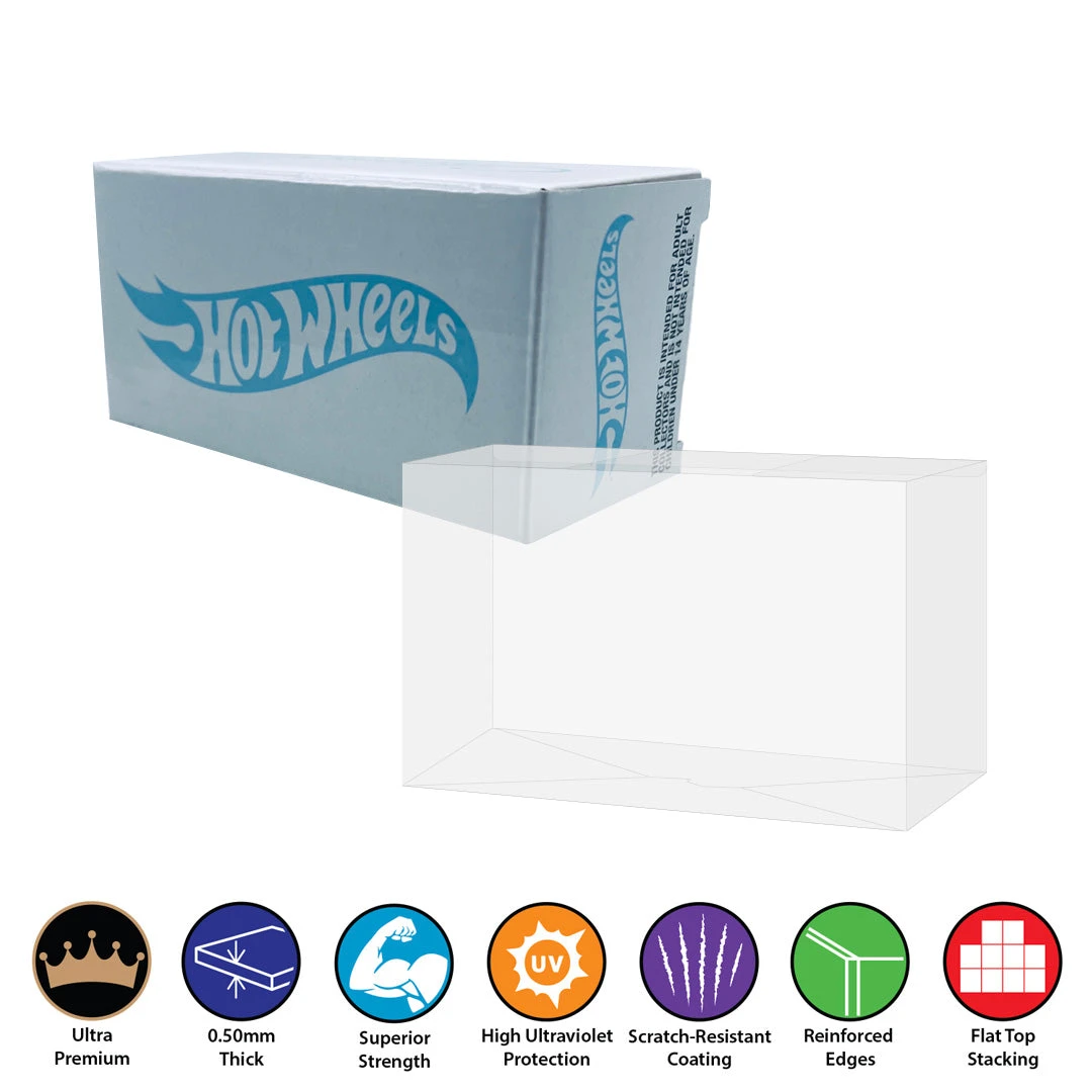 HOT WHEELS RLC Protectors For Hot Wheels Collectible Cars (0.50mm Thick, UV & Scratch Resistant) 1 HOT WHEELS RLC Protectors For Hot Wheels Collectible Cars (0.50mm Thick, UV & Scratch Resistant)