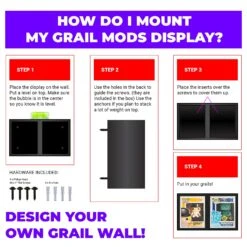 **CONTACT US** GRAIL MODS - Modular In Box Display Case For Funko Pops In Acrylic Hard Stack Armor (EVA Foam) -Displaygeek Shop How To Guide Grail Mods Modular Display Case for Funko Pops in Acrylic Armors Hard Stacks