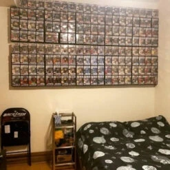 KUBBIE DLX BLACK (3x4) - In Box Display Case For Funko Pops, Wall Mountable & Stackable Pop Shelf (Cardboard) -Displaygeek Shop IMG 6867