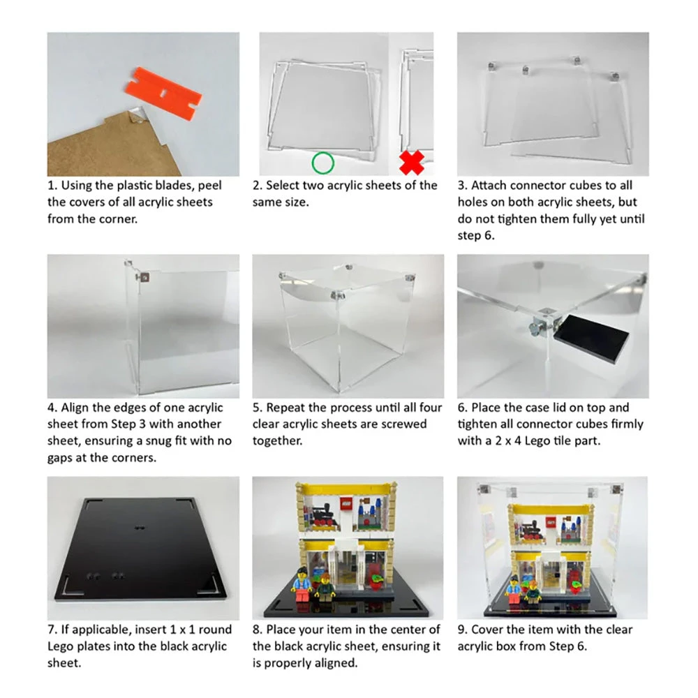 Custom Acrylic Display Case For HOT TOYS Iron Man Mark III Construction Version Sideshow (3mm Thick, UV Resistant) 3 Custom Acrylic Display Case For HOT TOYS Iron Man Mark III Construction Version Sideshow (3mm Thick, UV Resistant) - Image 3